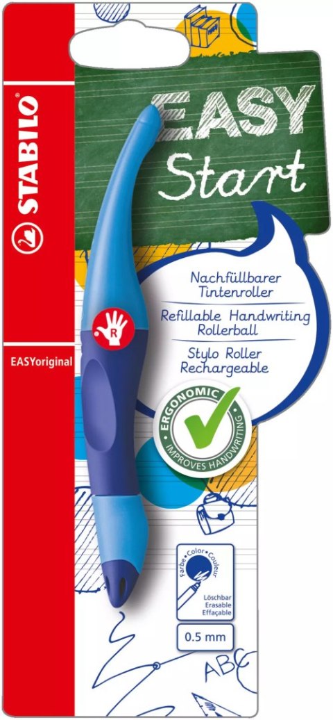 Pióro kulkowe Easy Original Start niebieskie, dla praworęcznych Pióro kulkowe Easy Original Start niebieskie, dla praworęcznych