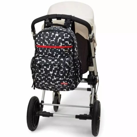Plecak Cubes duo signature, czarny Plecak Cubes duo signature, czarny
