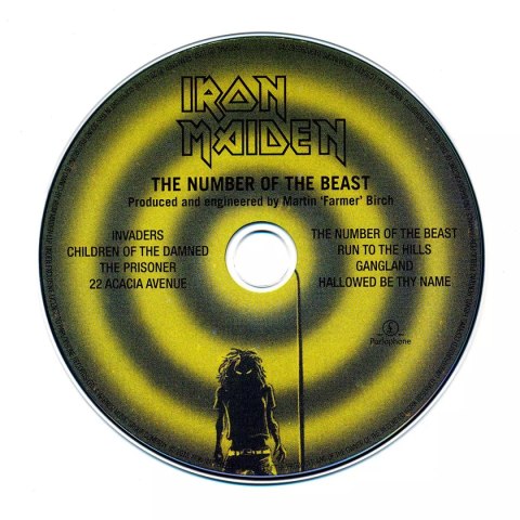 The Number of the Beast (collectors boxset edition), CD