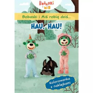 Bobaski i Miś robią dziś...Hau hau! KS66324 Trefl