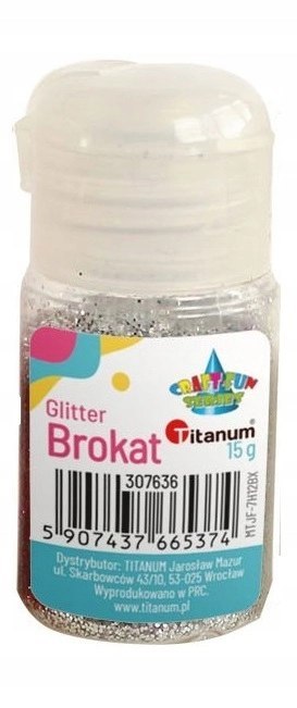 Brokat sypki Titanum odcienie czerwieni Brokat sypki Titanum odcienie czerwieni