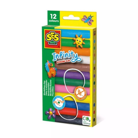 Masa do modelowania 12 szt. 180g