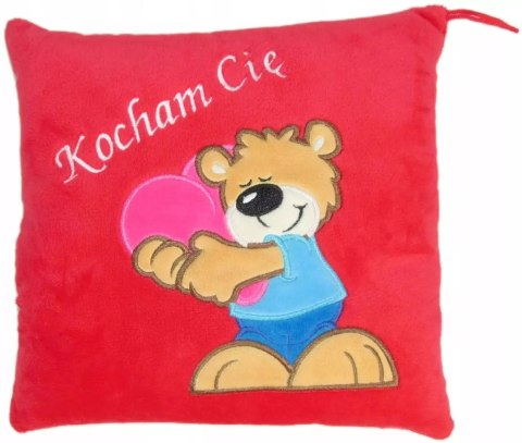Poduszka Kocham Cię Miś - 25cm Poduszka Kocham Cię Miś - 25cm