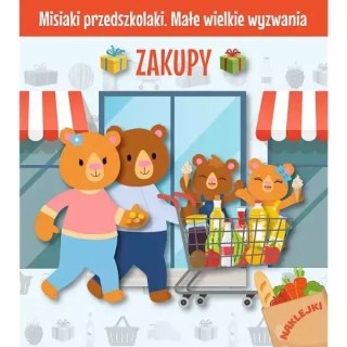 Misiaki przedszkolaki. Małe wielkie wyzwania. Zakupy 09550 Trefl