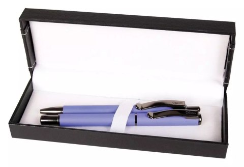 Pióro + długopis Master Gun w etui 38 fioletowy Pióro + długopis Master Gun w etui 38 fioletowy