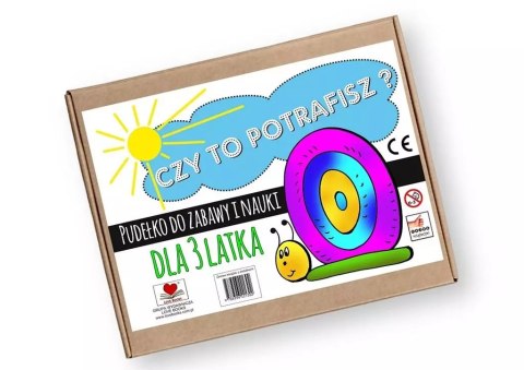 Czy to potrafisz? Pudełko do zabawy i nauki. 3 lata
