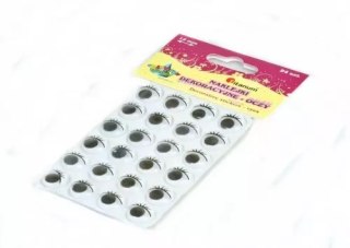 Ozdoby dekoracyjne, samoprzylepne oczy (24 sztuki)