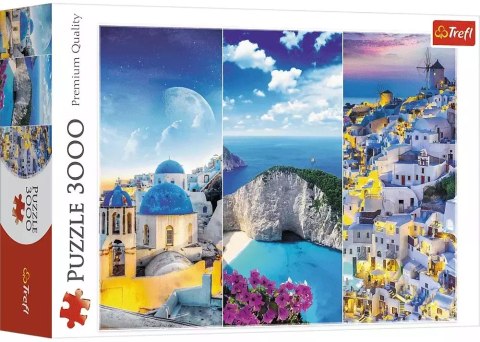 Puzzle 3000 elementów. Greckie wakacje Puzzle 3000 elementów. Greckie wakacje