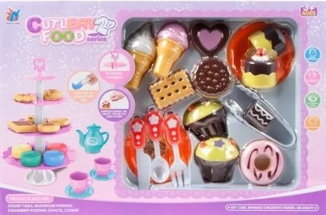 Zestaw kuchenny. Ciastka Zestaw kuchenny. Ciastka