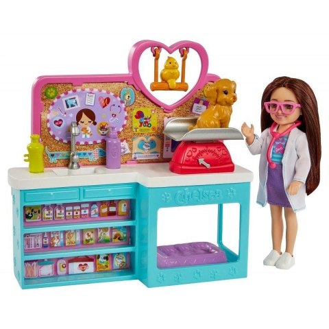 Barbie Chelsea. HGT1 Weterynarz