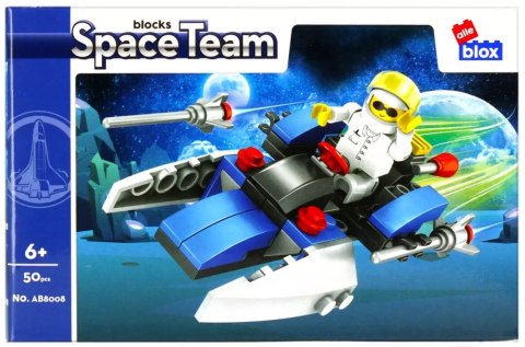 Klocki Konstrukcyjne 50 ElementÓw Space Alleblox 492877 Klocki Konstrukcyjne 50 ElementÓw Space Alleblox 492877