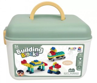 Klocki konstrukcyjne Junior 80el 30x19x21 Mc Soft B8/16