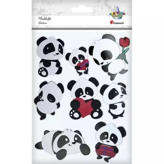 Naklej Pandy 3d 160x250 Pbh