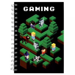 Notes Na Spir A5 oprawa twarda Pixel Game Starpak Pb 12/48