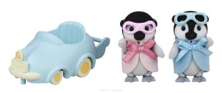 Sylvanian Families. Pingwinki w samochodzie