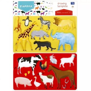 Szablon Rysunkowy Animals Pbh 48/192