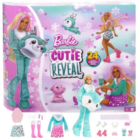 Barbie Cutie Reveal. HJX76 Kalendarz