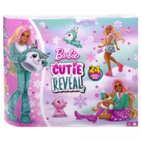Barbie Cutie Reveal. HJX76 Kalendarz