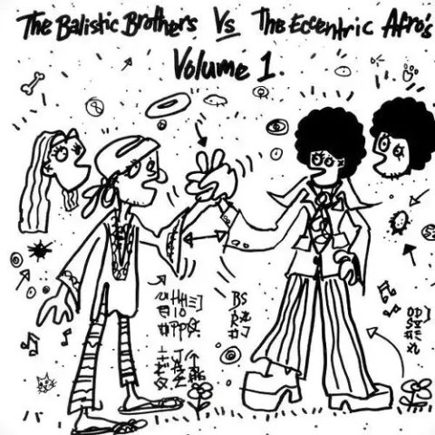 The Ballistic Brothers Vs The Eccentric Afros - Volume 1, Winyl The Ballistic Brothers Vs The Eccentric Afros - Volume 1, Winyl