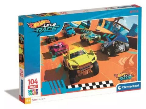 Clementoni Puzzle 104el Maxi Hot Wheels 25762 Clementoni Puzzle 104el Maxi Hot Wheels 25762