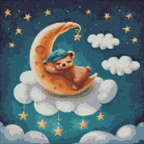 Diamentowa mozaika - Fairy Night 40x40cm Diamentowa mozaika - Fairy Night 40x40cm