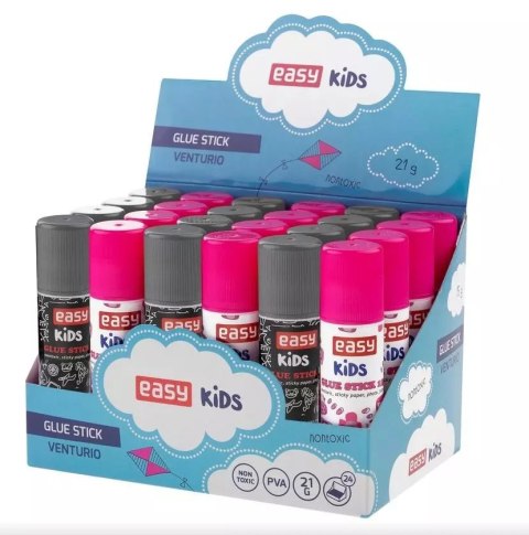 Klej w sztyfcie 21g (24szt) EASY Klej w sztyfcie 21g (24szt) EASY