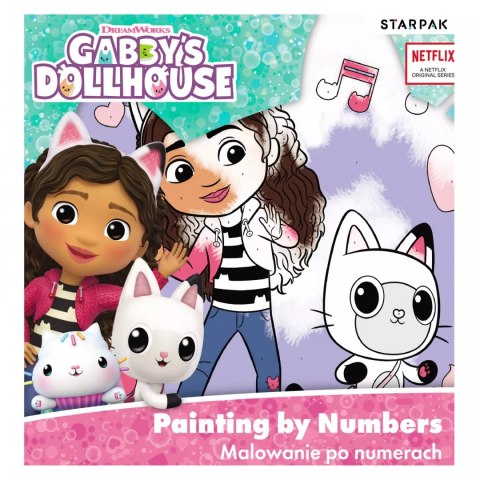 Podobrazie Malowanka 20x20 Gabby S Dollhouse Starpak 536336 Podobrazie Malowanka 20x20 Gabby S Dollhouse Starpak 536336