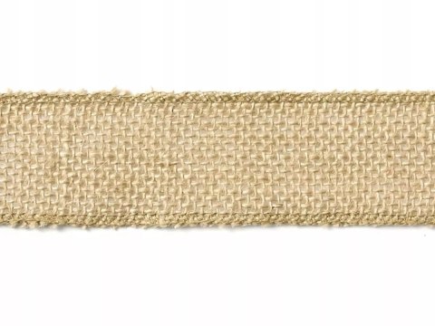Taśma jutowa 5 m x 4 cm beże i brązy