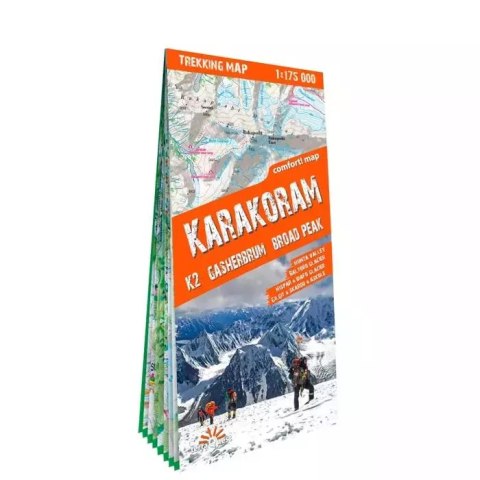 Trekking map Karakoram 1:175 000 lam w.2024 Trekking map Karakoram 1:175 000 lam w.2024