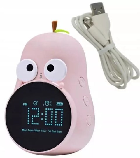 MW20778 Budzik różowa gruszka 0,5W MARY'S ECOLIGHT MW20778 Budzik różowa gruszka 0,5W MARY'S ECOLIGHT