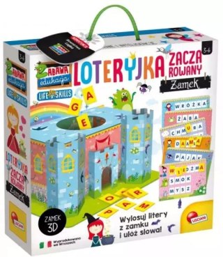 Zabawa i edukacja. Loteryjka - zaczarowany zamek
