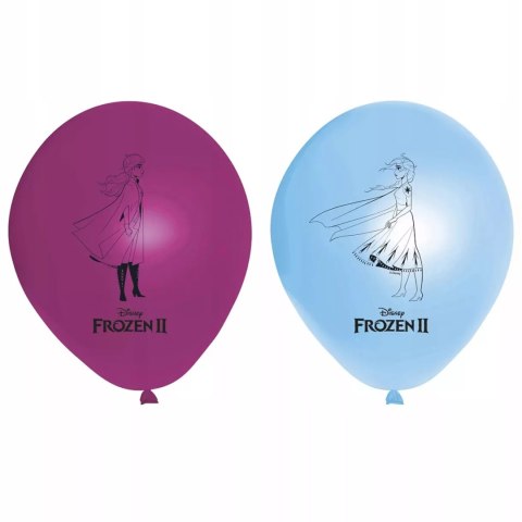 Balony KRAINA LODU FROZEN 2 Elsa Anna 8 szt. Balony KRAINA LODU FROZEN 2 Elsa Anna 8 szt.