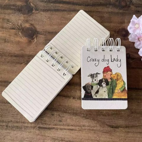 Kołonotes A7 SSN18 Crazy Dog Lady Psiara Kołonotes A7 SSN18 Crazy Dog Lady Psiara