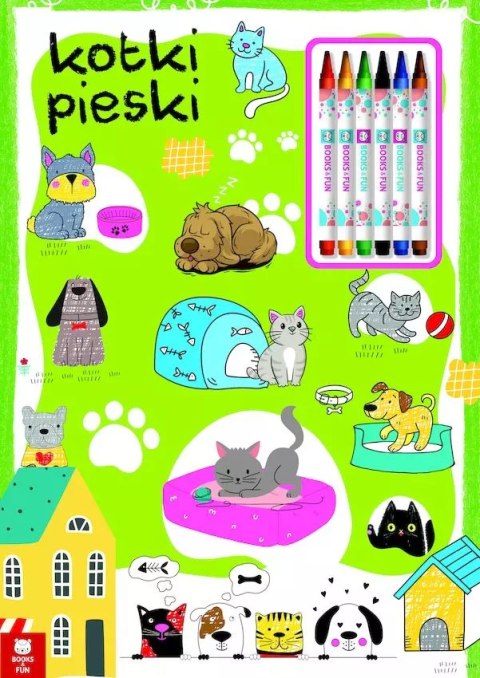 Kotki i pieski. Wydawnictwo Books and Fun Kotki i pieski. Wydawnictwo Books and Fun