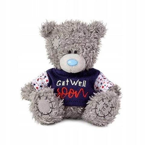 Me to You Tatty Teddy Get Well Soon 10cm Plush Bear - Official Collection M Me to You Tatty Teddy Get Well Soon 10cm Plush Bear - Official Collection M