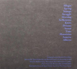 On Giacometti, CD
