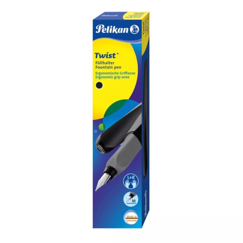Pióro wieczne Pelikan Twist czarne Pióro wieczne Pelikan Twist czarne