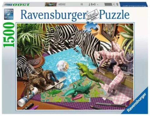 Puzzle 1500 elementów. Przygoda z origami Puzzle 1500 elementów. Przygoda z origami