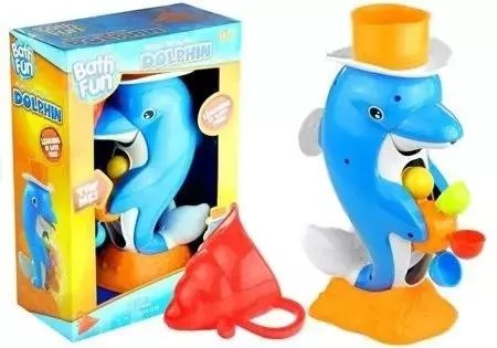 Delfin kołowrotki do wanny, basenu, fontanny Delfin kołowrotki do wanny, basenu, fontanny