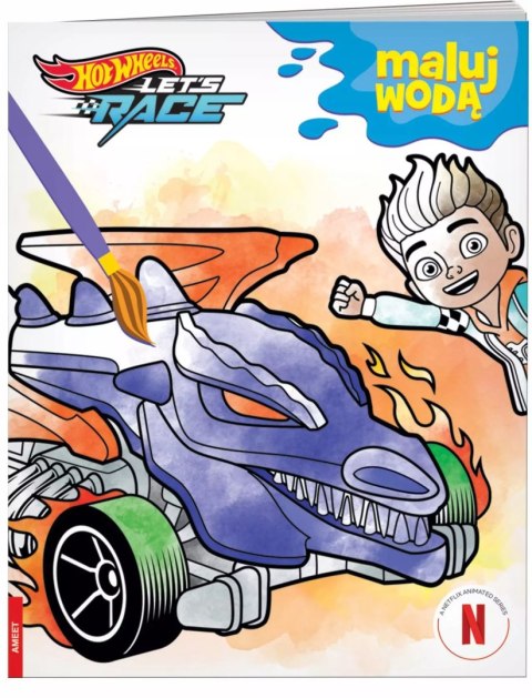 Hot Wheels Maluj wodą MW-1601 Hot Wheels Maluj wodą MW-1601