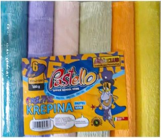KREPINA MARSZCZONA MINI 10x250 6 kol PASTELLO