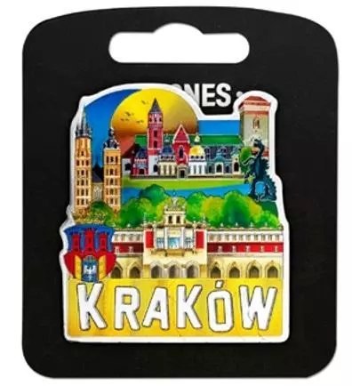 Magnes I love Poland Kraków Magnes I love Poland Kraków