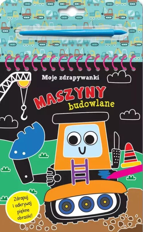 Moje zdrapywanki. Maszyny budowlane Moje zdrapywanki. Maszyny budowlane