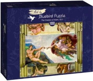 Puzzle 1000 elementów. Stworzenie Adama, Michał Anioł