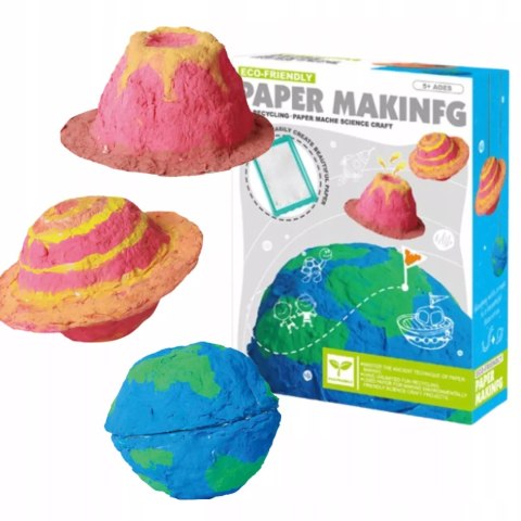 ZESTAW KREATYWNY EDUKACYJNY MALOWANIE FARBKI WULKANY PAPIER ŚWIAT PLANET ZESTAW KREATYWNY EDUKACYJNY MALOWANIE FARBKI WULKANY PAPIER ŚWIAT PLANET