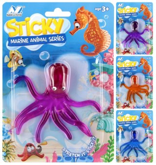 Zabawka Żelowa Do Rozciągania Ośmiornica Mix Kolor Mega Creative 553171
