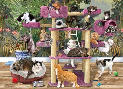 Cobble Hill Puzzle 500 el. Drapak dla kota Cobble Hill Puzzle 500 el. Drapak dla kota