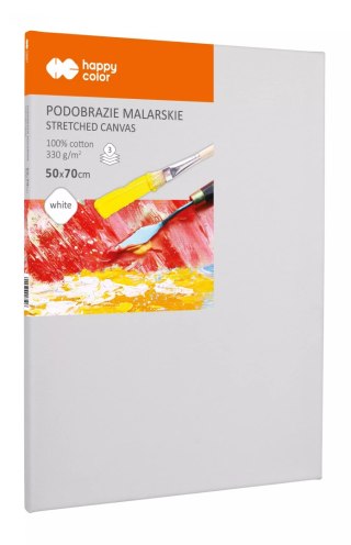 Podobrazie malarskie bawełniane 50X70cm płótno 330gsm Happy color