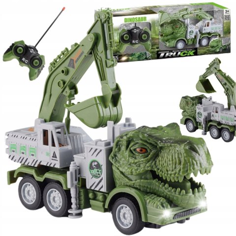 AUTO DUŻA KOPARKA DINOZAUR ZDALNIE STEROWANY NA PILOT RC ŚWIATŁO 6 KÓŁEK AUTO DUŻA KOPARKA DINOZAUR ZDALNIE STEROWANY NA PILOT RC ŚWIATŁO 6 KÓŁEK