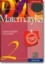 Matematyka Gimnazjum kl. 2 ćwiczenia wydanie 2010
